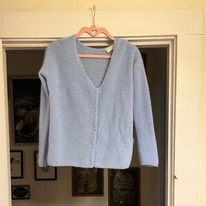 xs Sezane Barry Sweater in light blue